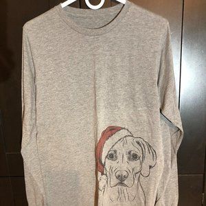Christmas Dog Long Sleeve Shirt